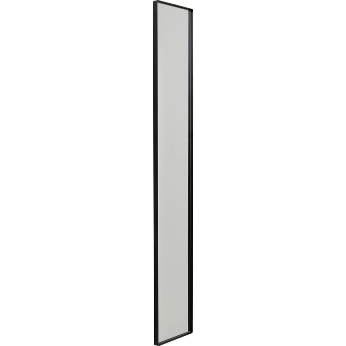 Spegel Starlet svart, 30 x 180 cm, mått 180 cm, sedd från sidan