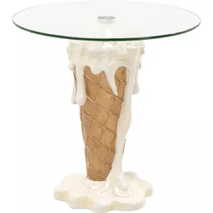Sidobord Ice Cream Vanilla Ø48 cm