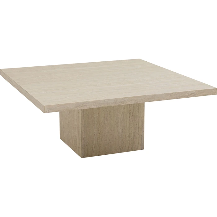 Soffbord Travertino 100x100 cm