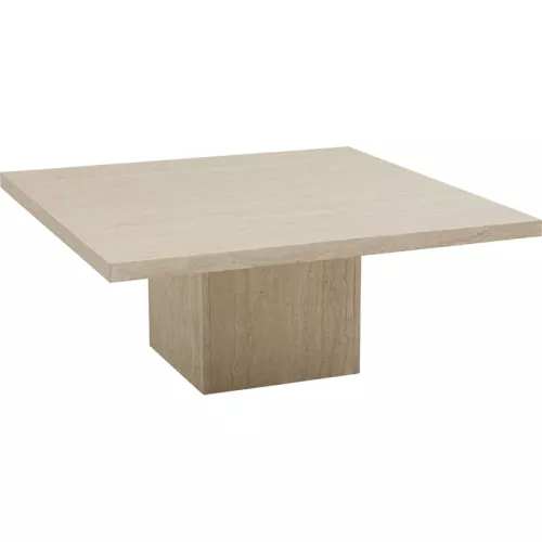 Soffbord Travertino 100x100 cm