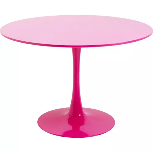 Matbord Schickeria rosa Ø110 cm