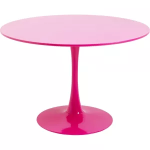 Matbord Schickeria rosa Ø110 cm