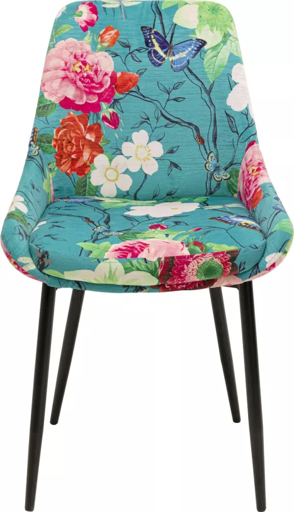 Stol East Side Flower Fever blå