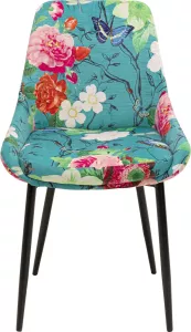 Stol East Side Flower Fever blå