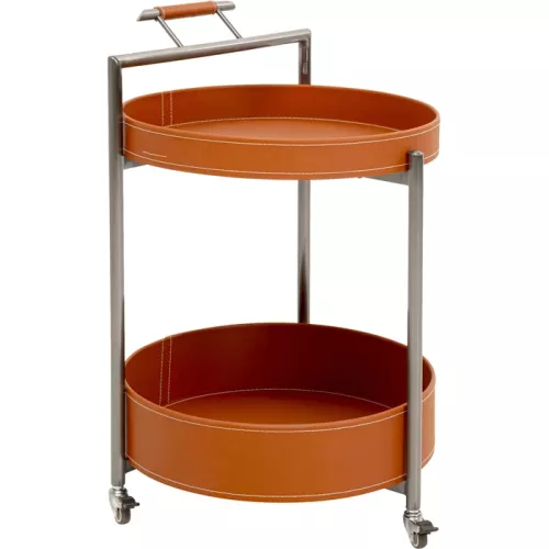 Serveringsvagn Tango Round Ø42 cm silver