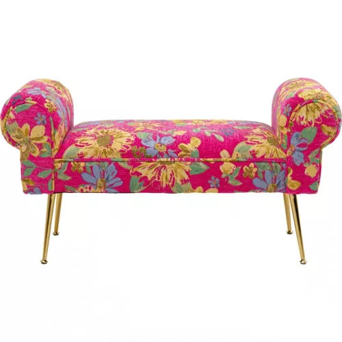 Bänk Wing Flower Fever – Rosa, 100 cm