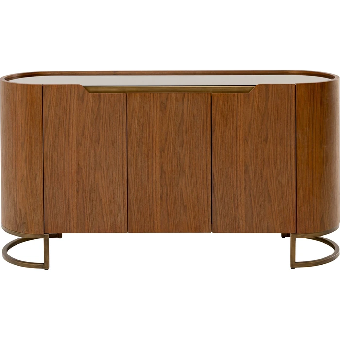 Sideboard Giorgio valnöt, 145 × 80 cm