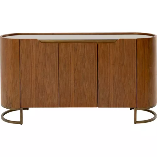 Sideboard Giorgio valnöt, 145 × 80 cm