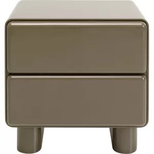 Sängbord Eliano Khaki 57x57 cm