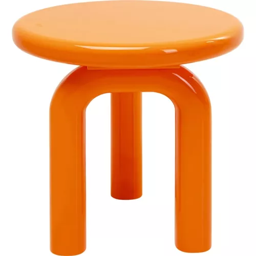 Sidobord Eliano orange Ø50 cm