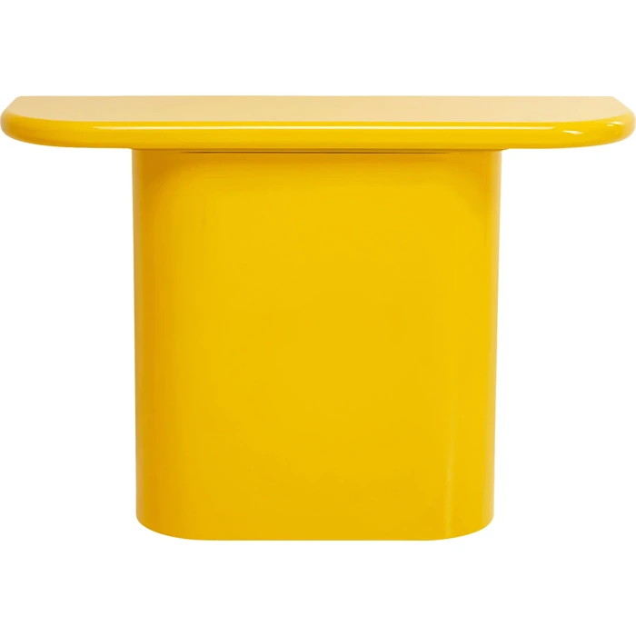 Konsolbord Eliano gul 120x81 cm