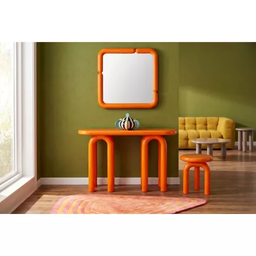 Konsolbord Eliano orange 120x80 cm