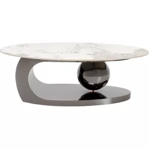 Soffbord Sphere Uno, 120 x 70 cm, Grå/Beige, mått 70 cm, i huvudvy