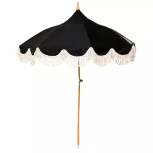 Parasoll Temple Black Ø200 cm