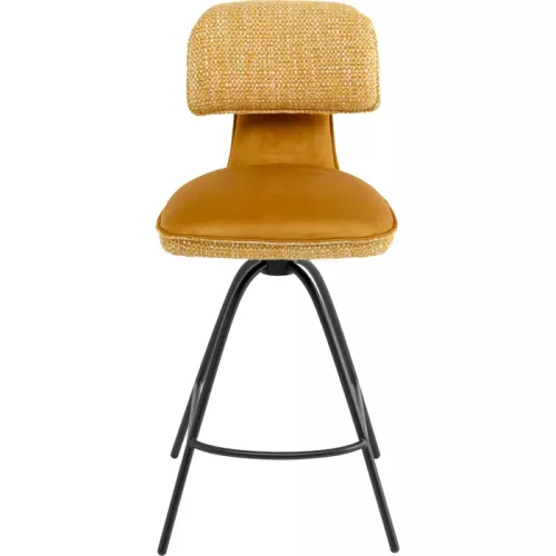 Barstol Helli gul, mått 73 cm, i huvudvy
