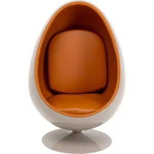 Snurrfåtölj Eye Ball orange