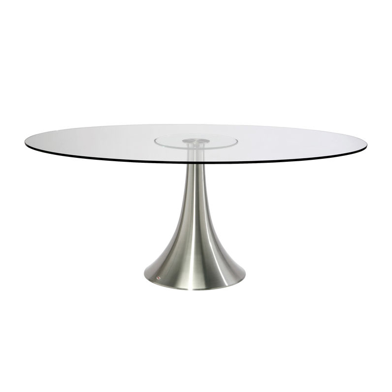 Matbord Glas Possibilita ovalt