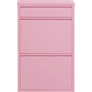 Skoskåp Caruso 2 Plus 1 rosa