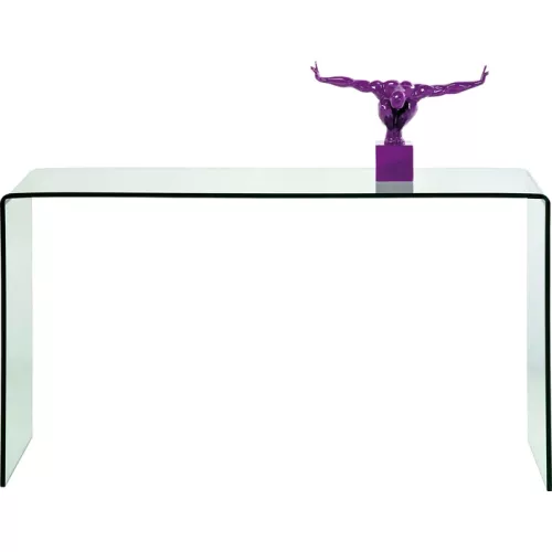 Konsolbord Clear Club i glas