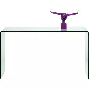 Konsolbord Clear Club i glas