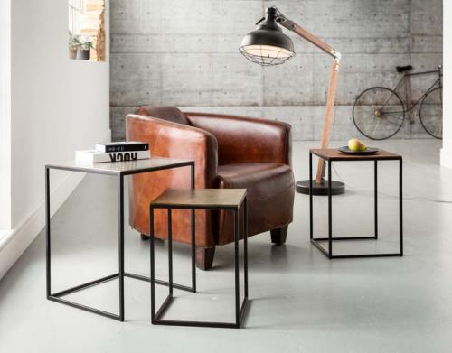 Fåtölj Cigar Lounge Läder