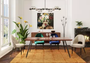 Stol Hudson Sammet - Greige