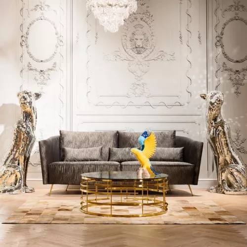 Soffbord Rund Mässing i Ring