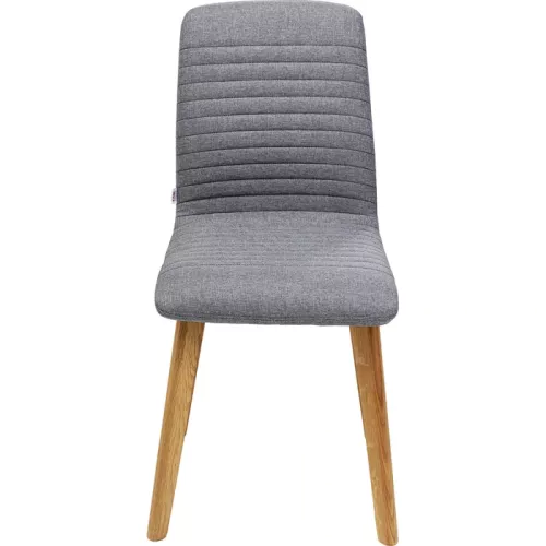 Stol Lara grå, mått 48 cm, i huvudvy