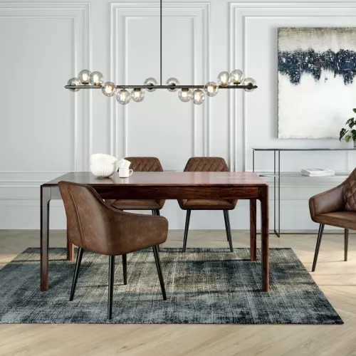 Matbord Brooklyn Valnöt 160 × 80 cm