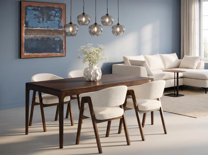 Matbord Brooklyn Valnöt 160 × 80 cm