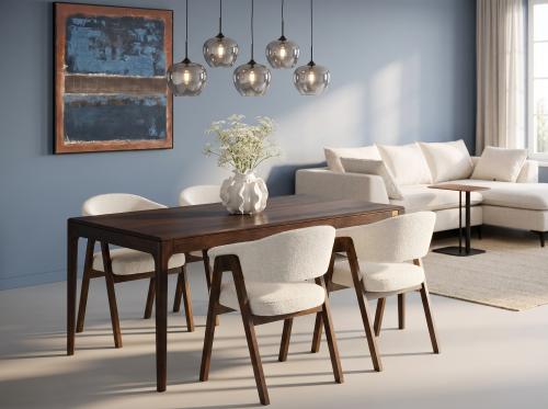 Matbord Brooklyn Valnöt 160 × 80 cm