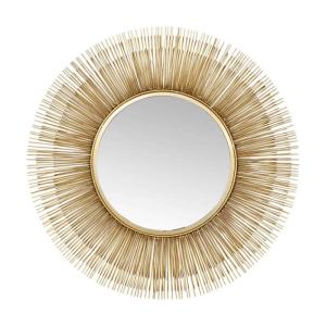 Spegel Sunburst Tre Guld Ø87cm