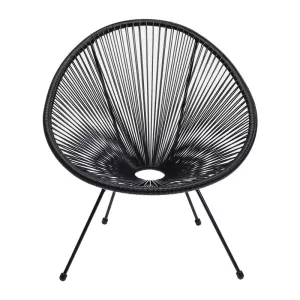 Loungestol Acapulco Svart