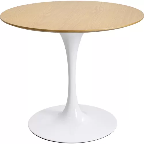 Matbord Invitation ek/vit Ø90 cm