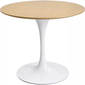 Matbord Invitation ek/vit Ø90 cm