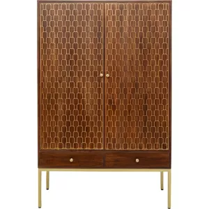 Garderob Muskat – Högskåp i Orientalisk Stil, 180x115cm