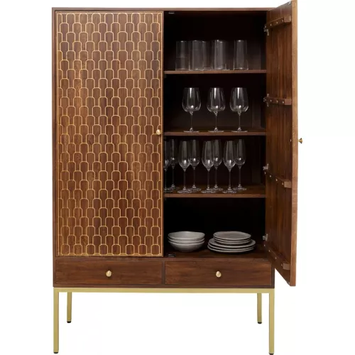 Garderob Muskat – Högskåp i Orientalisk Stil, 180x115cm