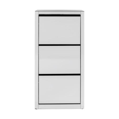 Skoskåp Lyx Spegelglas, 3 lådor