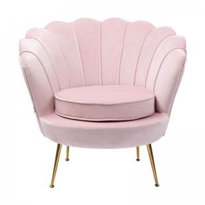 Vacker ljusrosa fåtölj