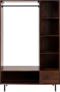 Garderob Ravello brun, 185 × 120 cm