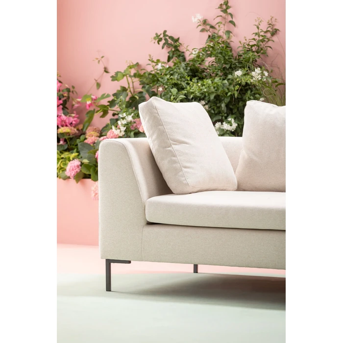 Hörnsoffa Gianni creme höger 290 × 167 cm, Offwhite, mått 167 cm, mijöbild