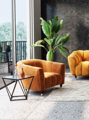 Sidobord Black Lining, 50cm