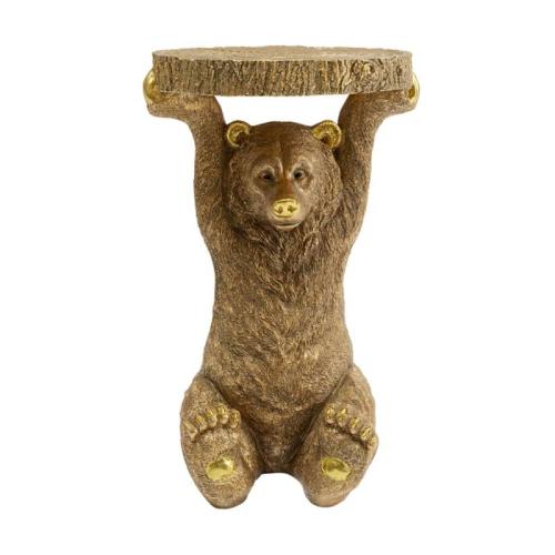 Litet Sidobord Björn Guld