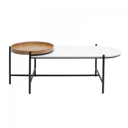 Soffbord Ask & Marmor