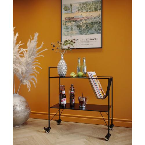 Serveringsvagn Fenja - Svart