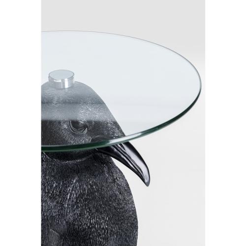 Sidobord Animal Miss Pingvin - Litet bord Ø32cm