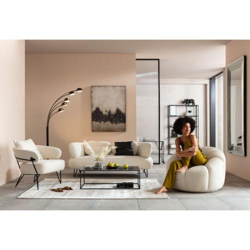 Soffa Peppo - Vit, 2-Sits