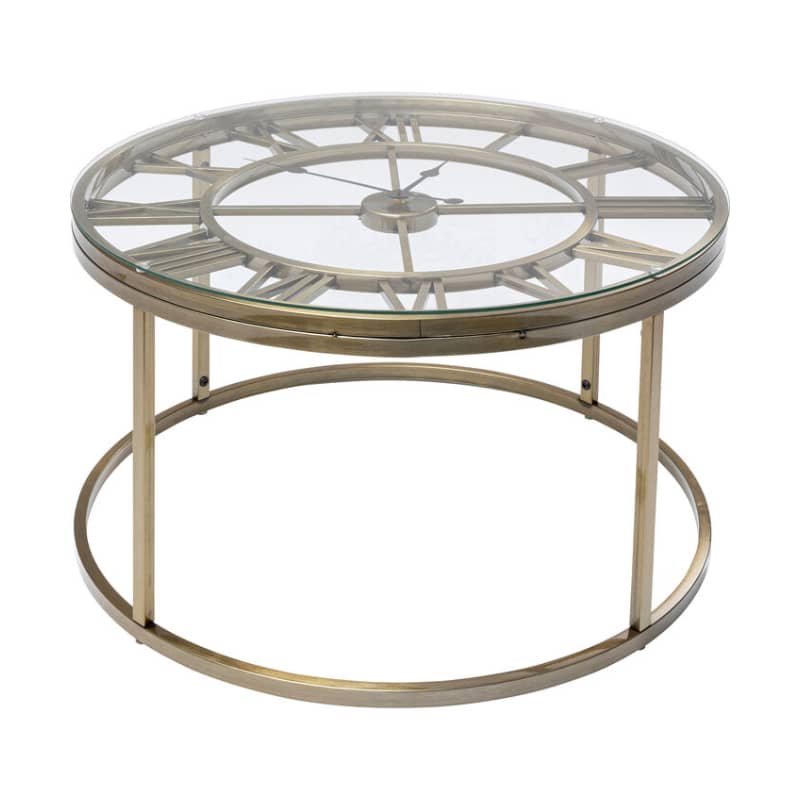 Sidobord Roman, Mässing Ø 76cm