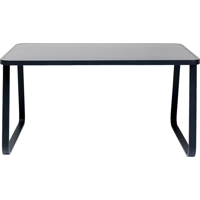 Utebord Santos marmorerad svart 143x83 cm