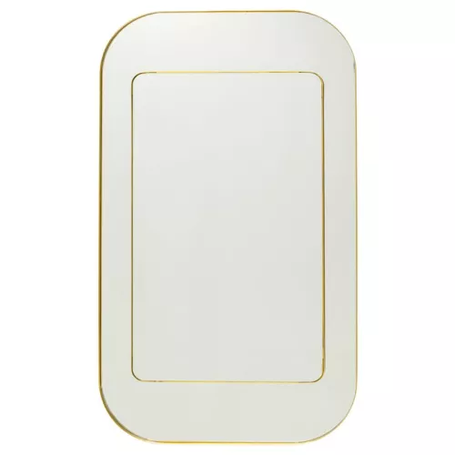 Spegel Dina - Mässing 140x80cm